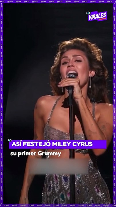 Miley Cyrus ayer ganó su primer Grammy a mejor canción del año por Flowers