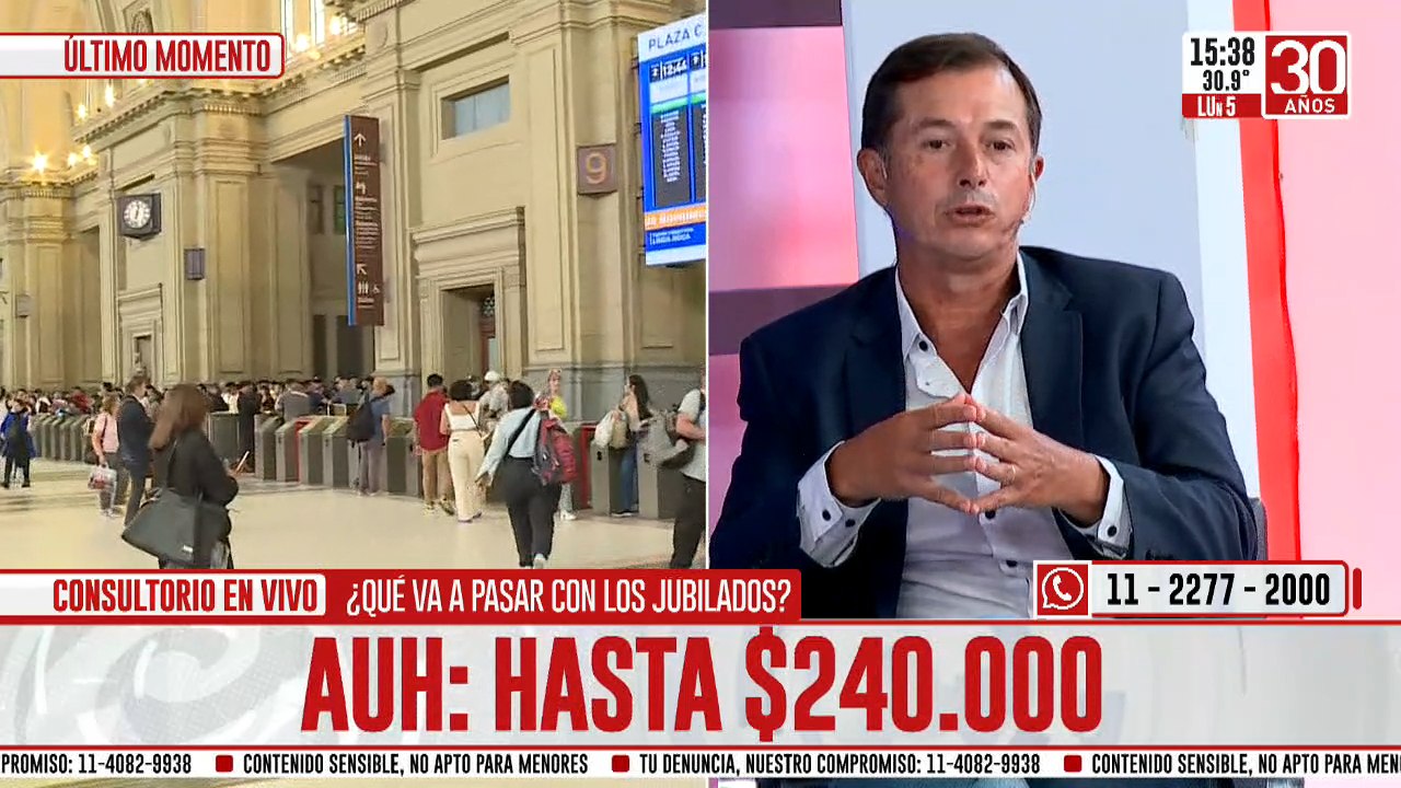 Lipovetsky: "Los jubilados son un problema a resolver para cualquier gobierno"