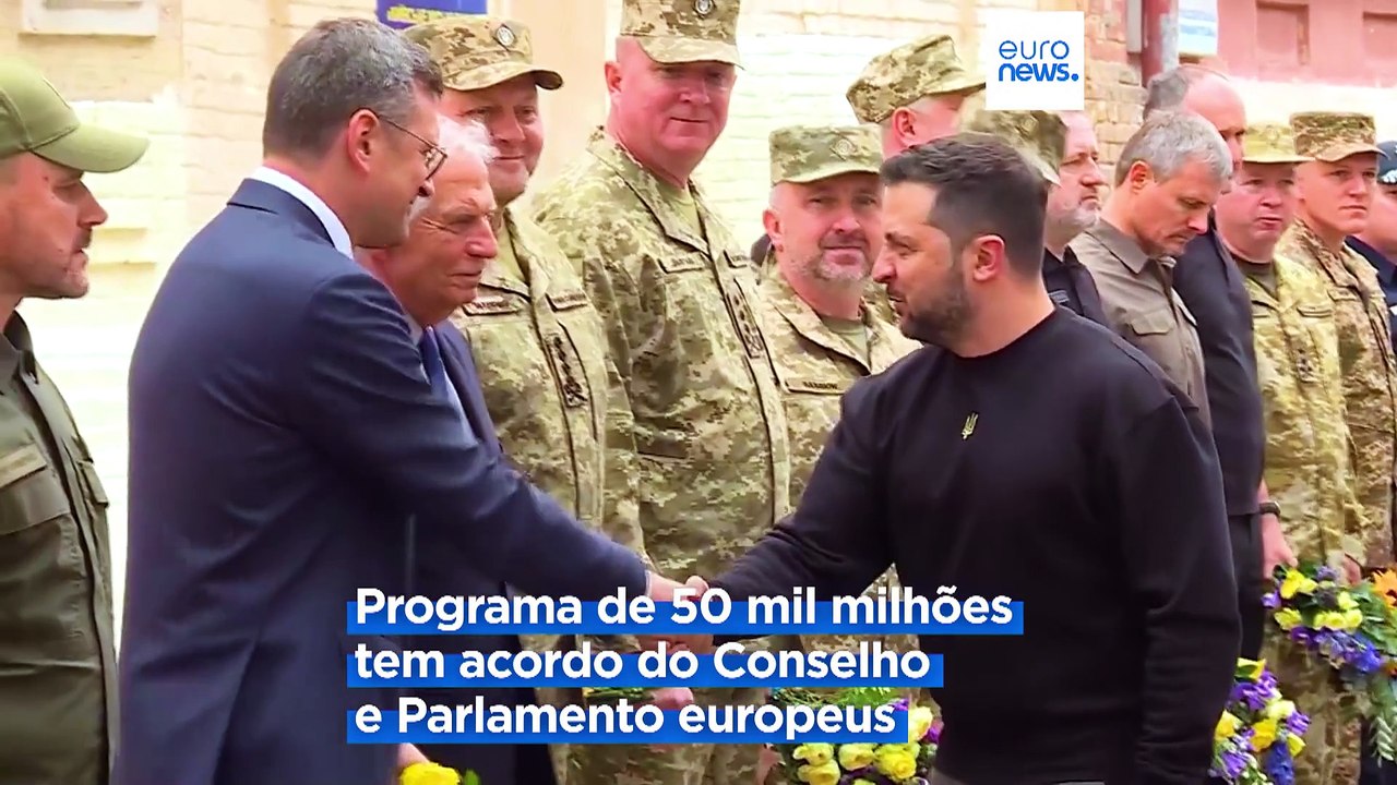 Chefe da diplomacia europeia volta a Kiev em nova demonstração de apoio e para falar de reconstrução