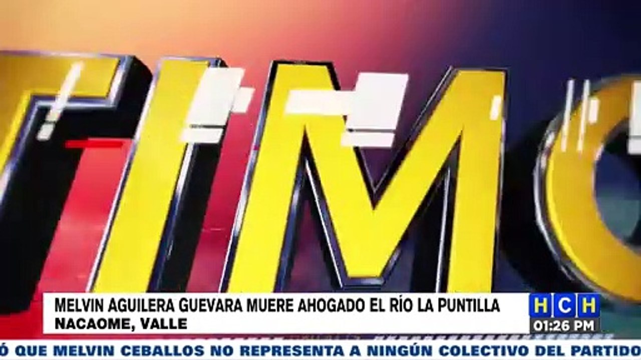 ¡Triste! Ahogado muere hombre en río La Puntilla, Nacaome
