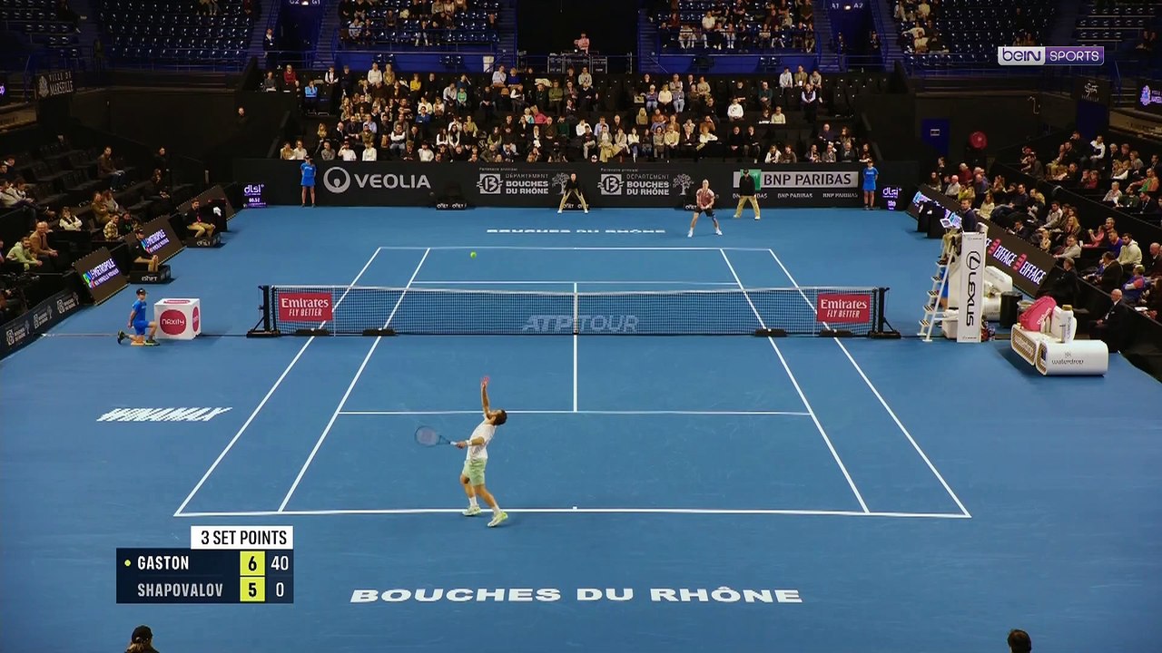 ATP 250 Open 13 : Hugo Gaston prend sa revanche sur Denis Shapovalov