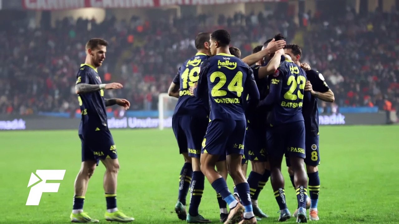 Gaziantep FK - Fenerbahçe maçı (VİDEO)