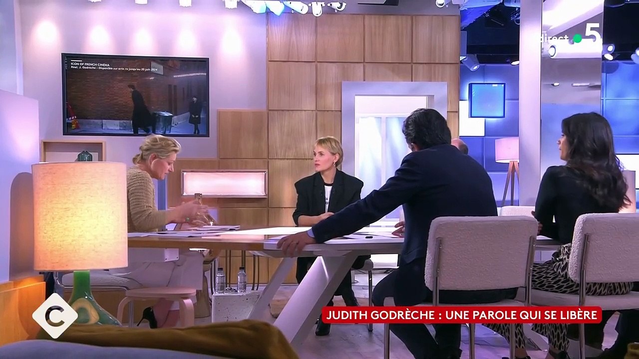 Judith Godrèche, "C à Vous".