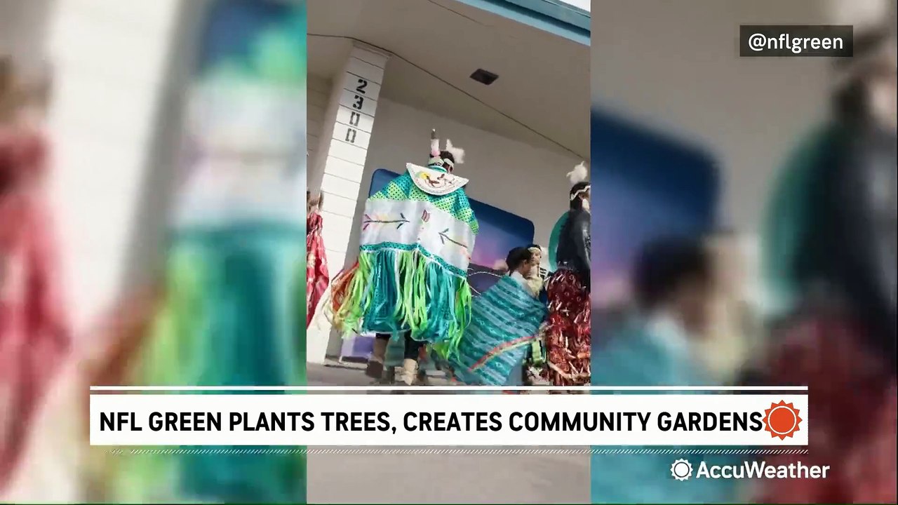 How NFL Green is working to make a difference by planting trees