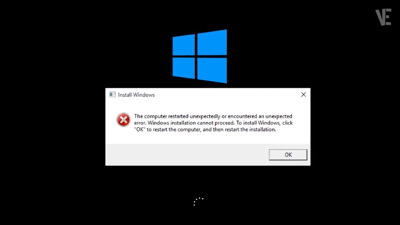 How To Fix The computer restarted unexpectedly or encountered an unexpected error on Windows 10 / 11 / 8 / 7