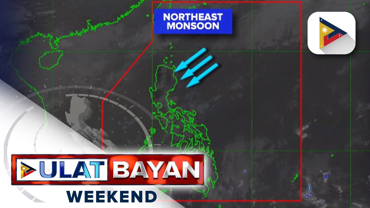 Northeast monsoon, umiiral sa Northern at Central Luzon
