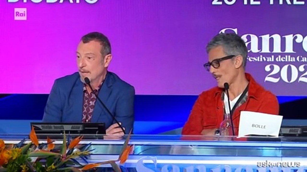 Sanremo, Amadeus: fischi a Geolier? Dispiace, li ho trovati ingiusti