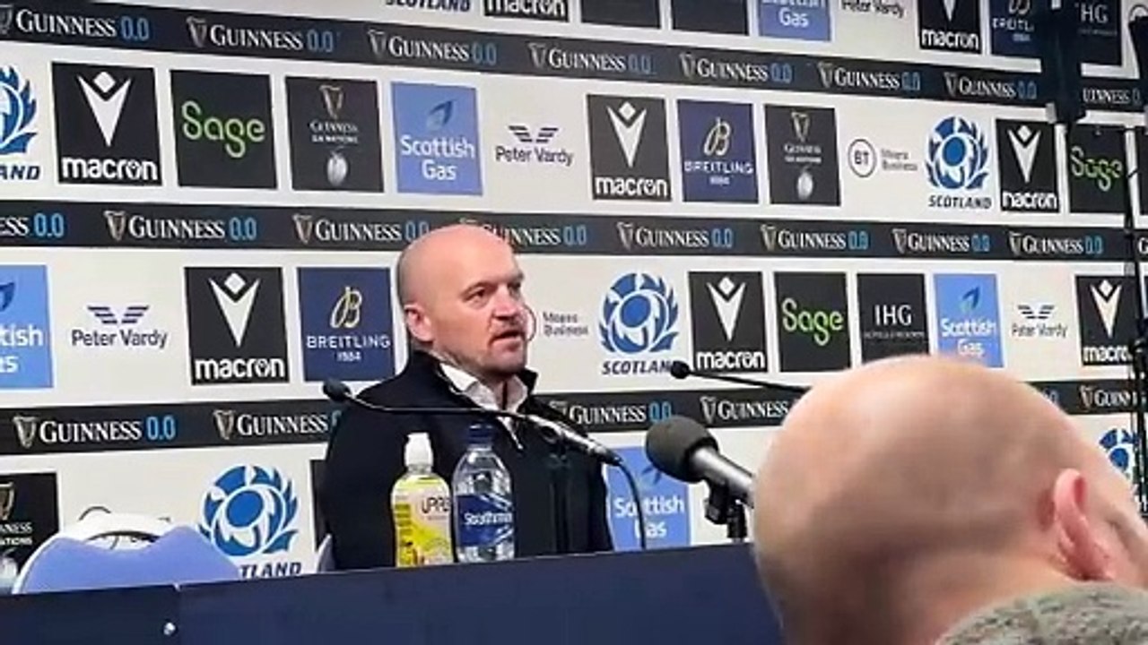 Gregor Townsend reaction