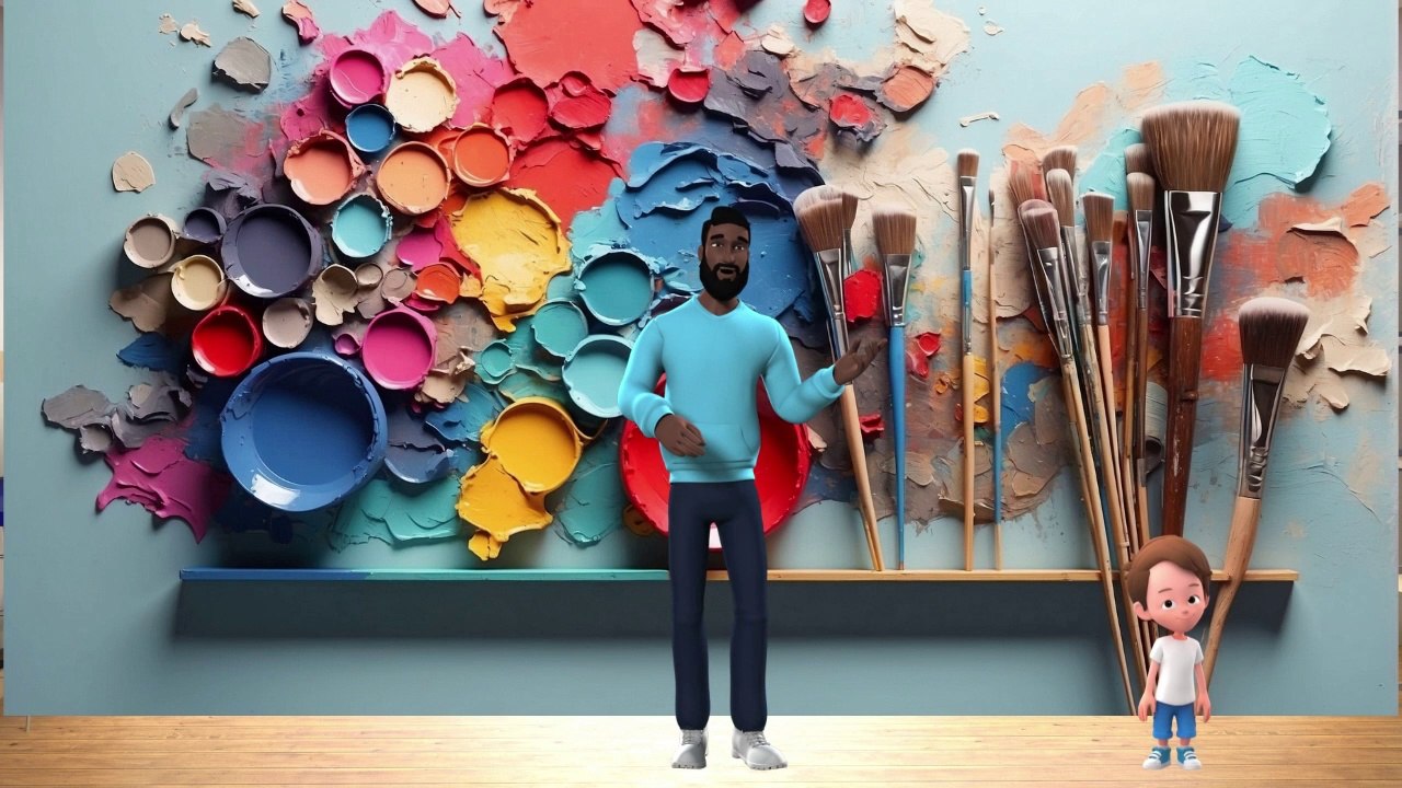 How to learn about colors | Exploring Colors with Dad | A Colorful Conversation