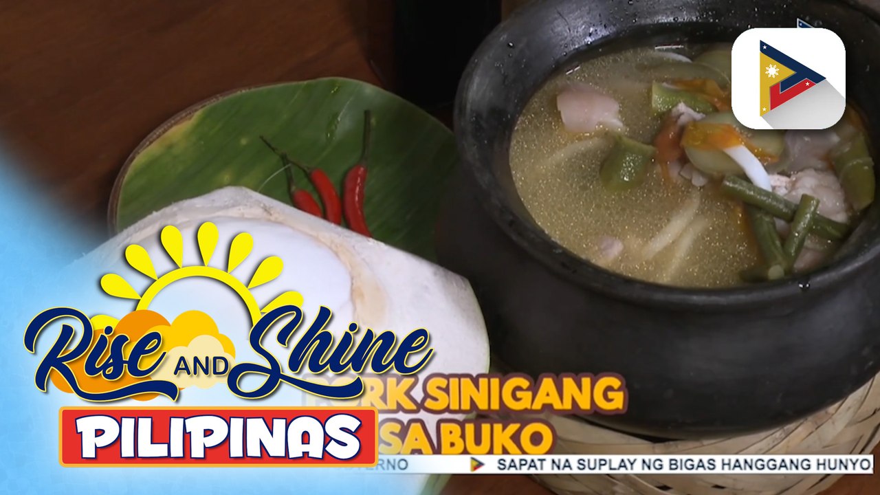 Sarap Pinoy | Pork Sinigang sa Buko