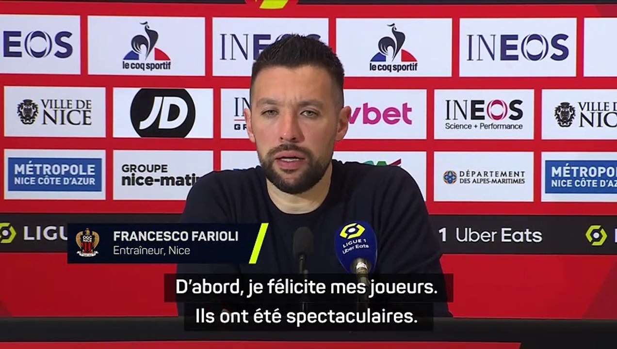 Farioli : "Monaco jouait déjà la montre après dix minutes..."