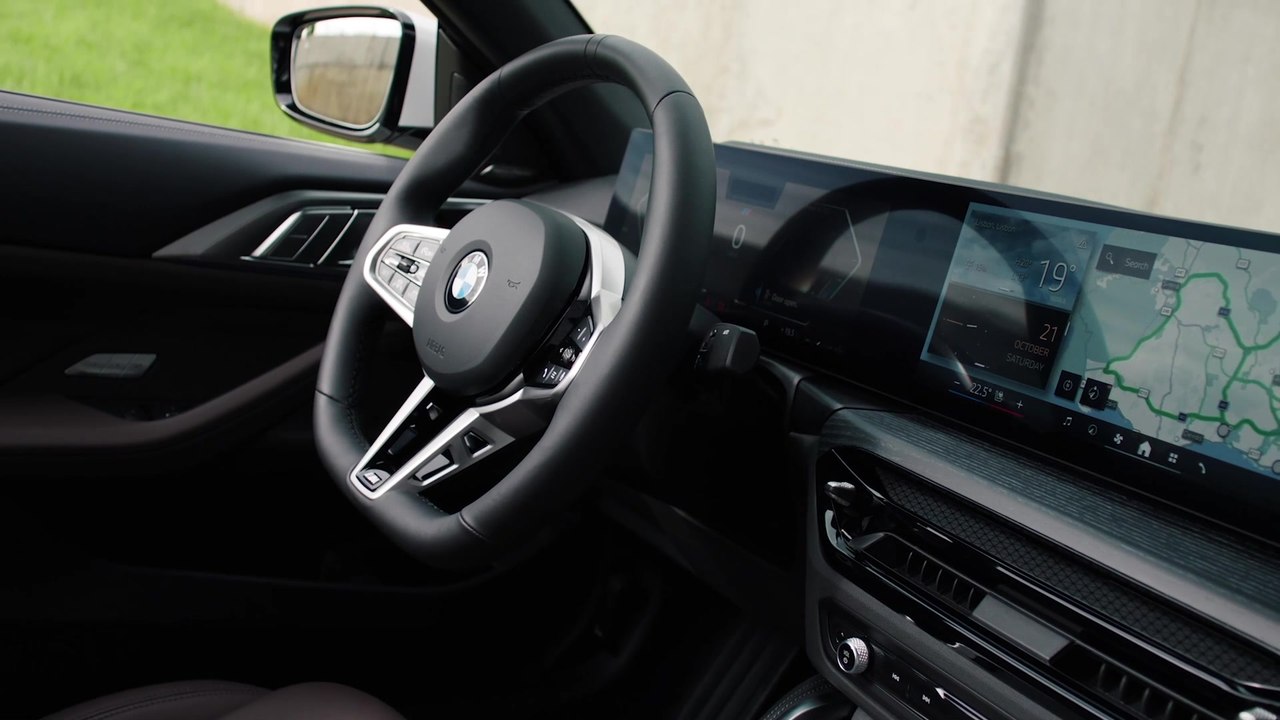 The new BMW 430i Convertible Interior Design