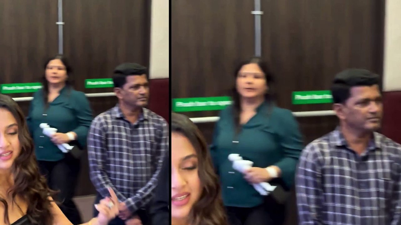 Tejasswi Prakash graces an event in a body-hugging Mini Dress, Netizens say 'Walking Like A Man'