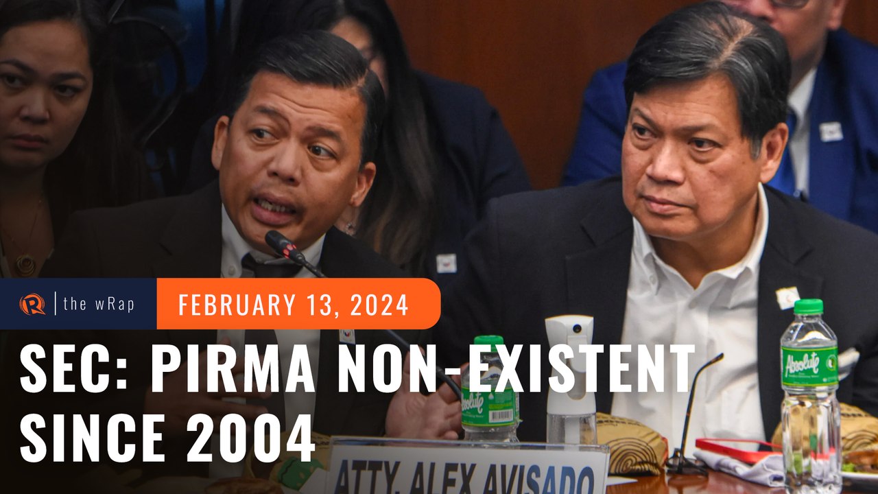 People’s initiative for Cha-Cha lead PIRMA non-existent since 2004 – SEC