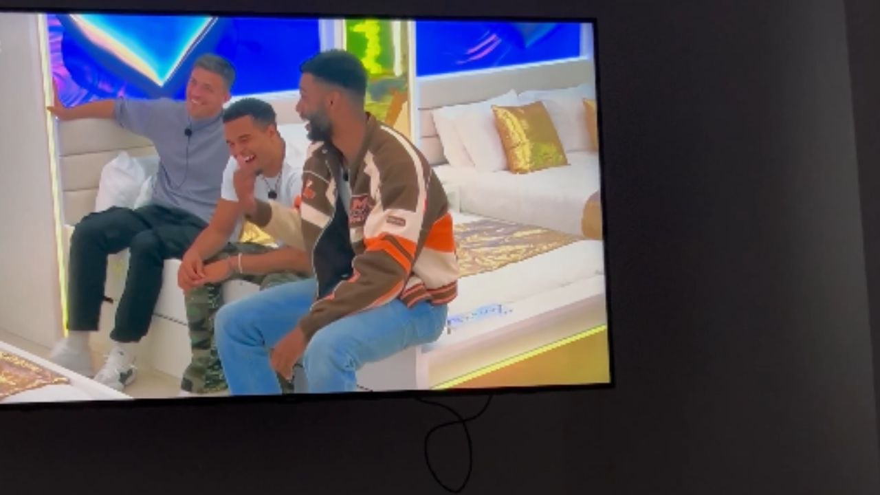 Secretly hooked: Fiancé's attempt to conceal Love Island addiction exposed