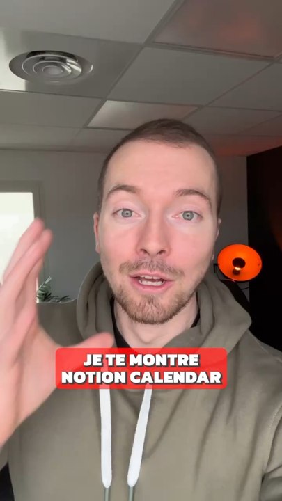 Notion vient de creer son calendrier synchroniser