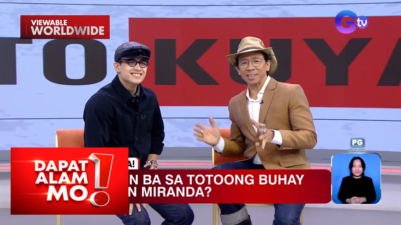 Kuwentuhan nina Kuya Kim Atienza at Kelvin Miranda, panoorin | Dapat Alam Mo!