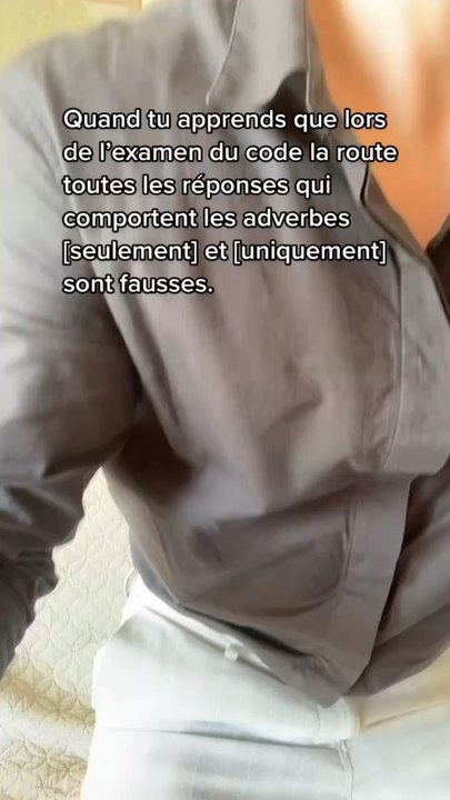 Une astuce pour le code de la route ️