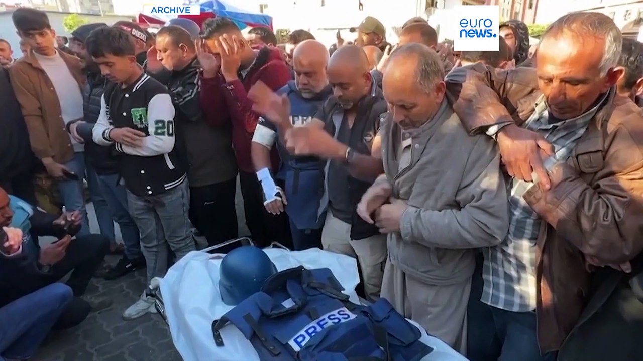 Gaza war propels journalist deaths toward annual record – report