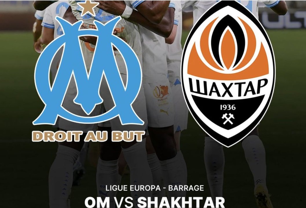 OM contre Shakhtar Donetsk : Regardez le match en streaming live direct !