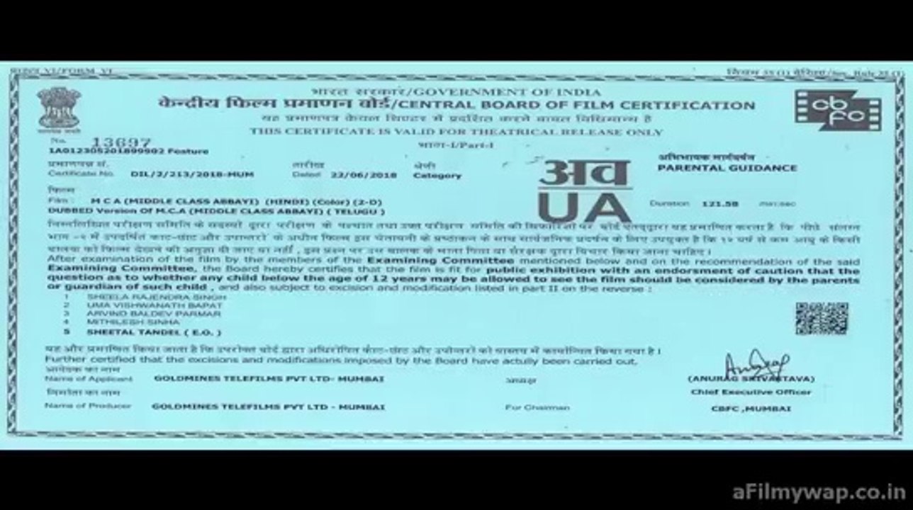 MCA (Middle Class Abbayi) full movie Hindi Dubbed