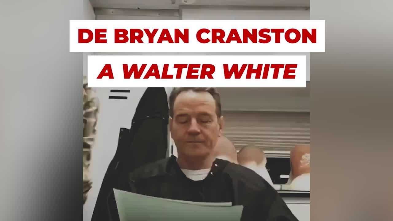 La transformación de Cranston en Breaking Bad