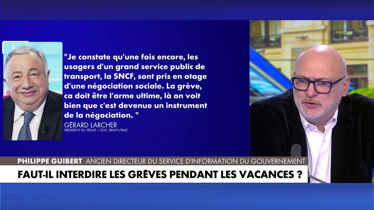 Philippe Guibert : «Les syndicats ne peuvent pas utiliser de façon récurrente les périodes de vacances pour déclencher une grève»