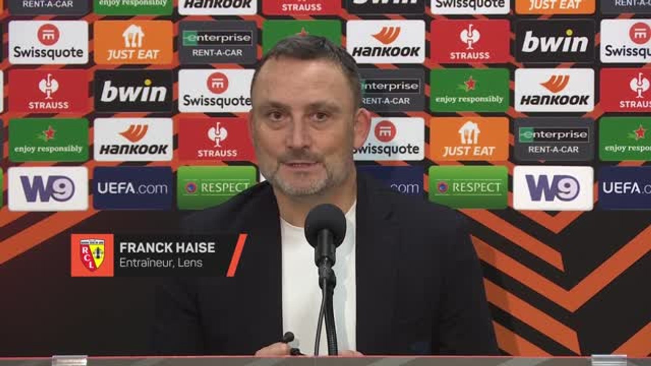 Lens - Haise : “On n'est pas encore éliminé, on est toujours là”