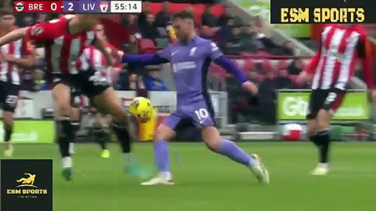 Brentford vs Liverpool 1-4 Highlights & Goals 2024
