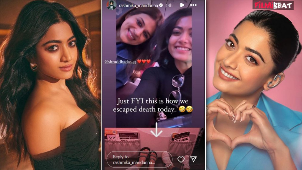 Rashmika Mandanna की बाल-बाल बची जान, फ्लाइट की करानी पड़ी इमरजेंसी लैंडिंग  | FilmiBeat *Bollywood