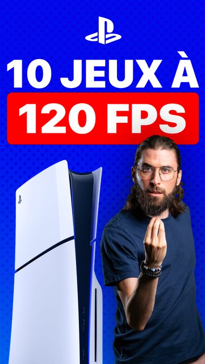 TOP 10 meilleurs jeux PS5 à 120 FPS