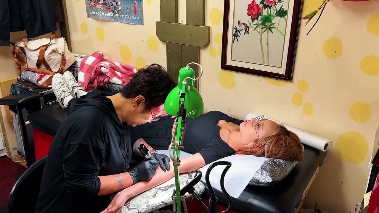 Living In NYC _ getting my first FOUR tattoos (!!), experience, healing & design ��