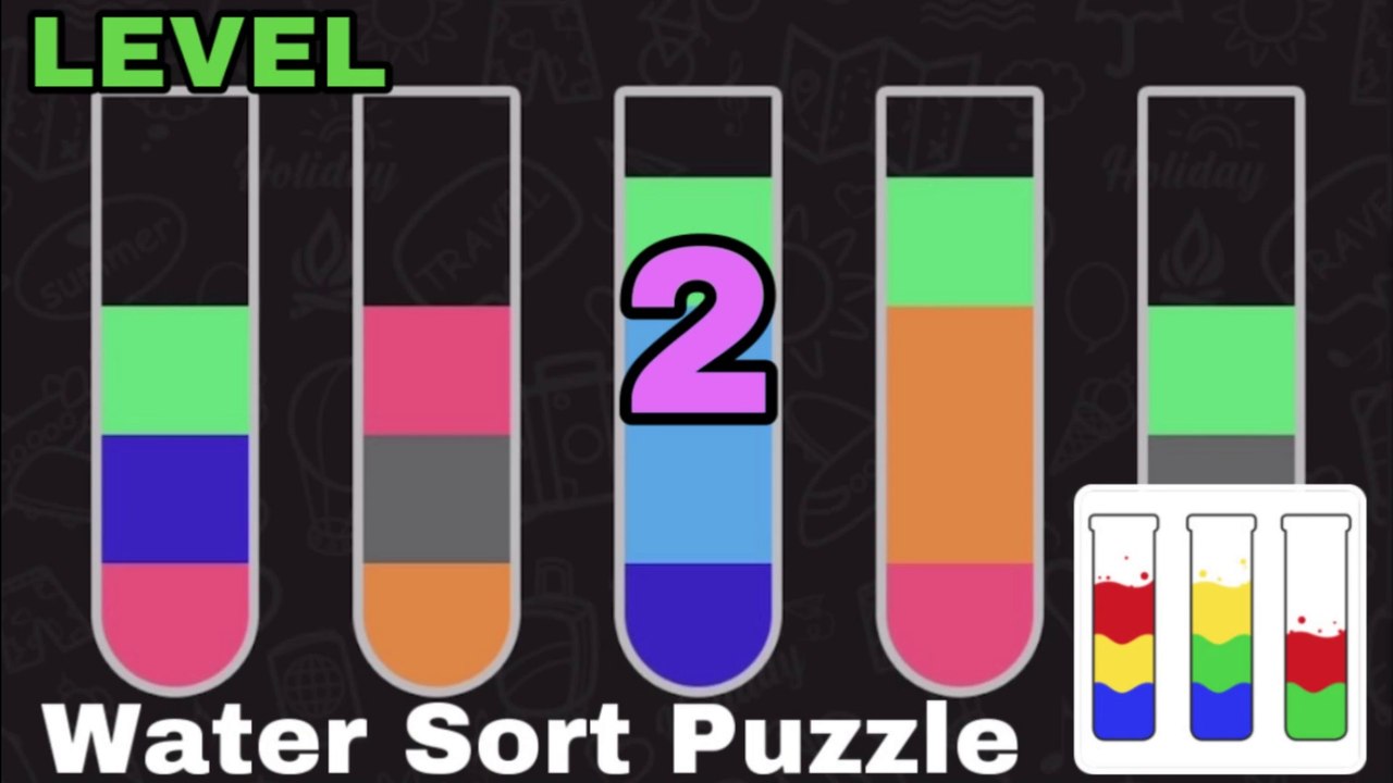 WATER SORT PUZZLE - [LEVEL 2]