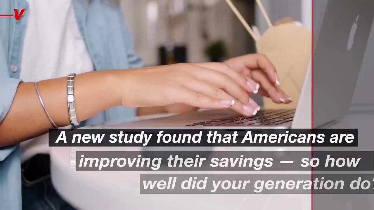 Here's How Much Each Generation Saved Last Year.  How Did You Do?
