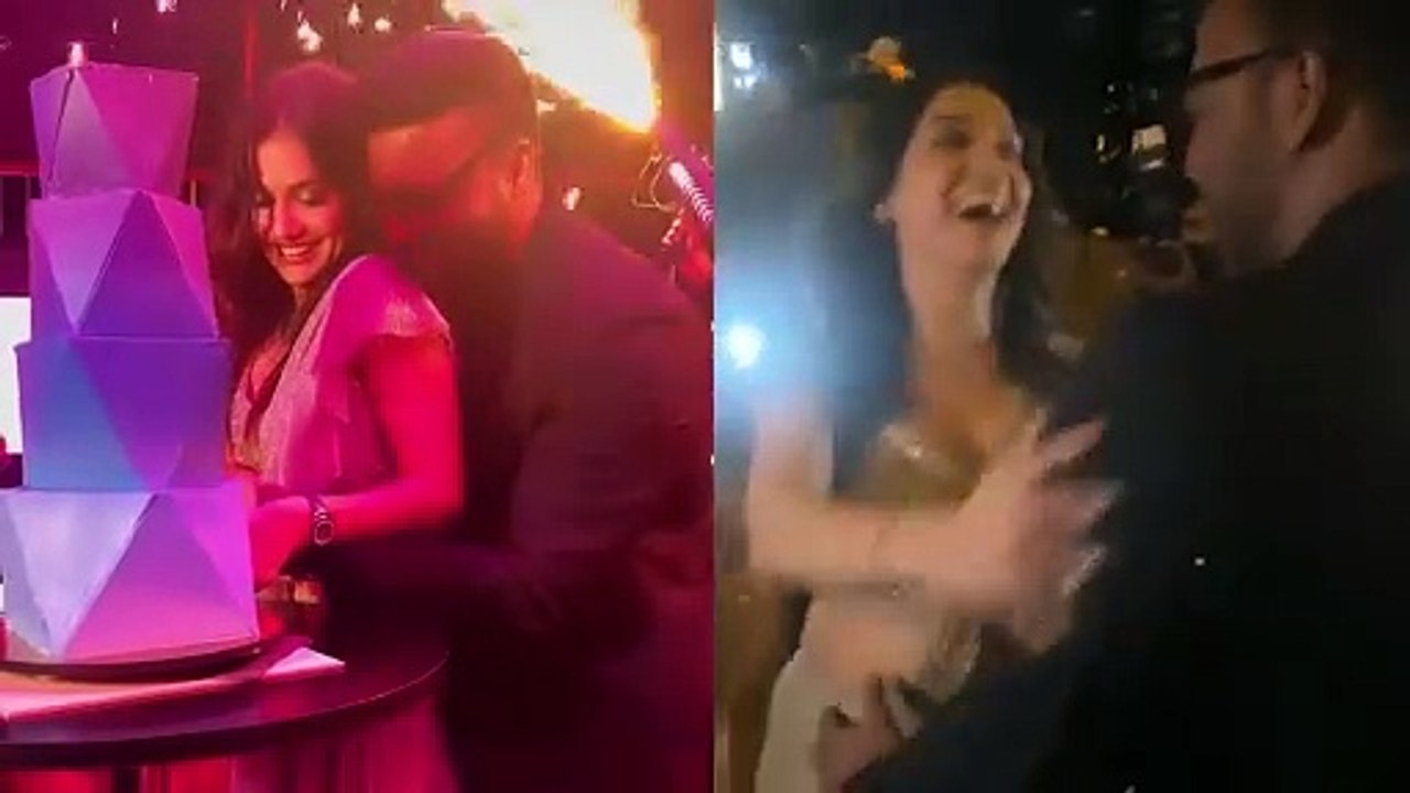 Divya Aggarwal's wedding function started with cocktail night