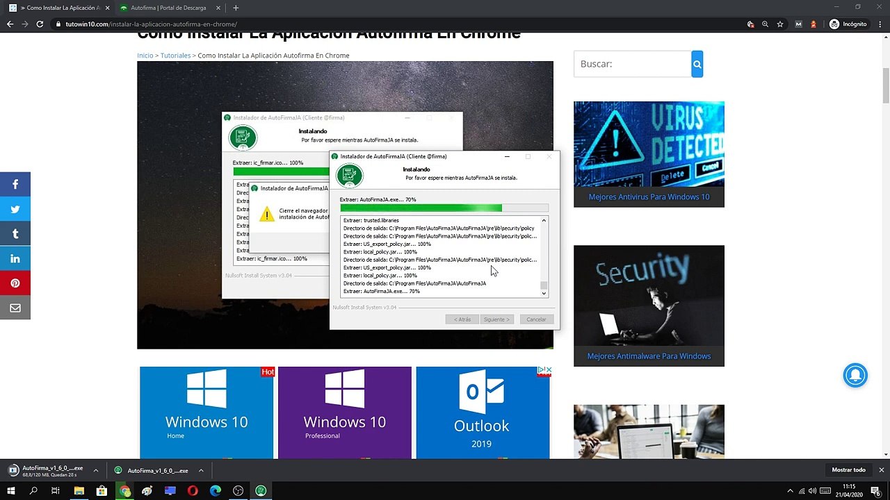  Como Instalar La Aplicación Autofirma De La Junta Da Andalucía En Chrome | SOLUCIONAR PROBLEMAS