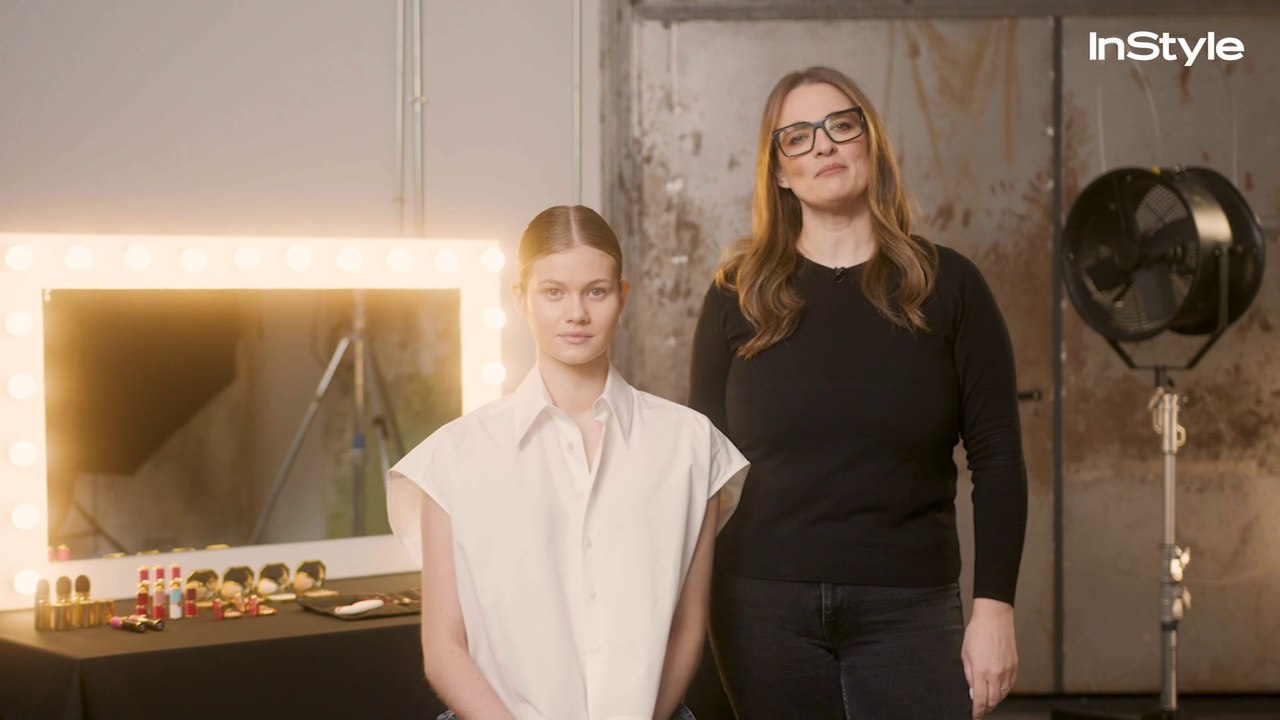 INSTYLE - Tutorial CAROLINA HERRERA `Primavera Rosa´