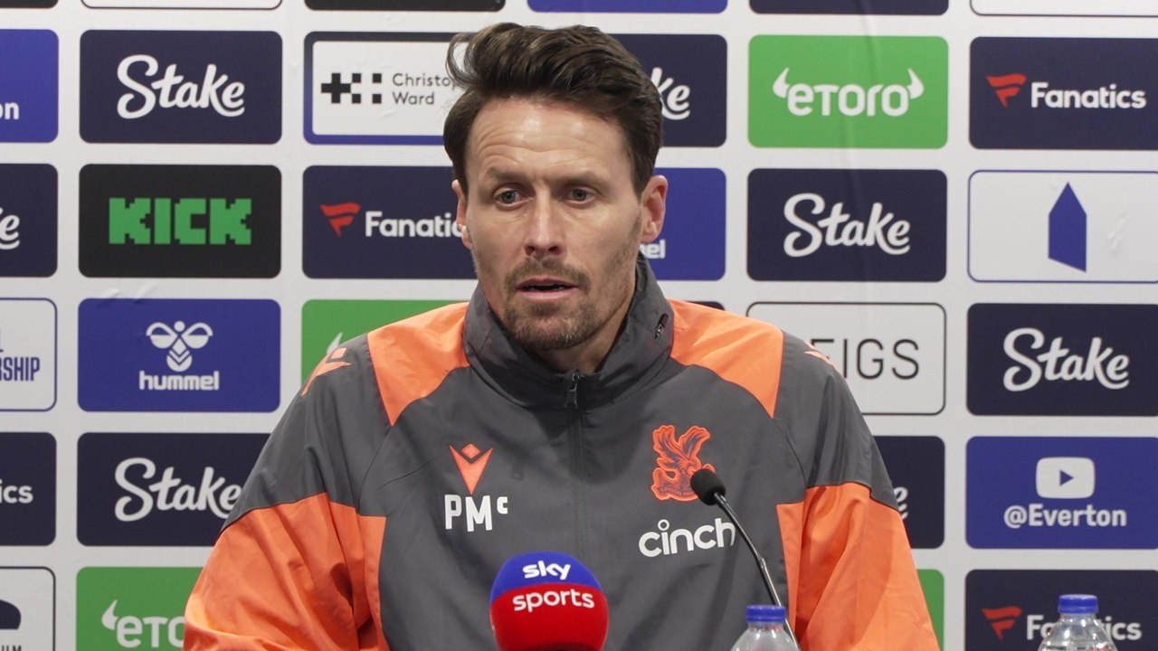 Paddy McCarthy on Hodgson update and Palace draw at Everton