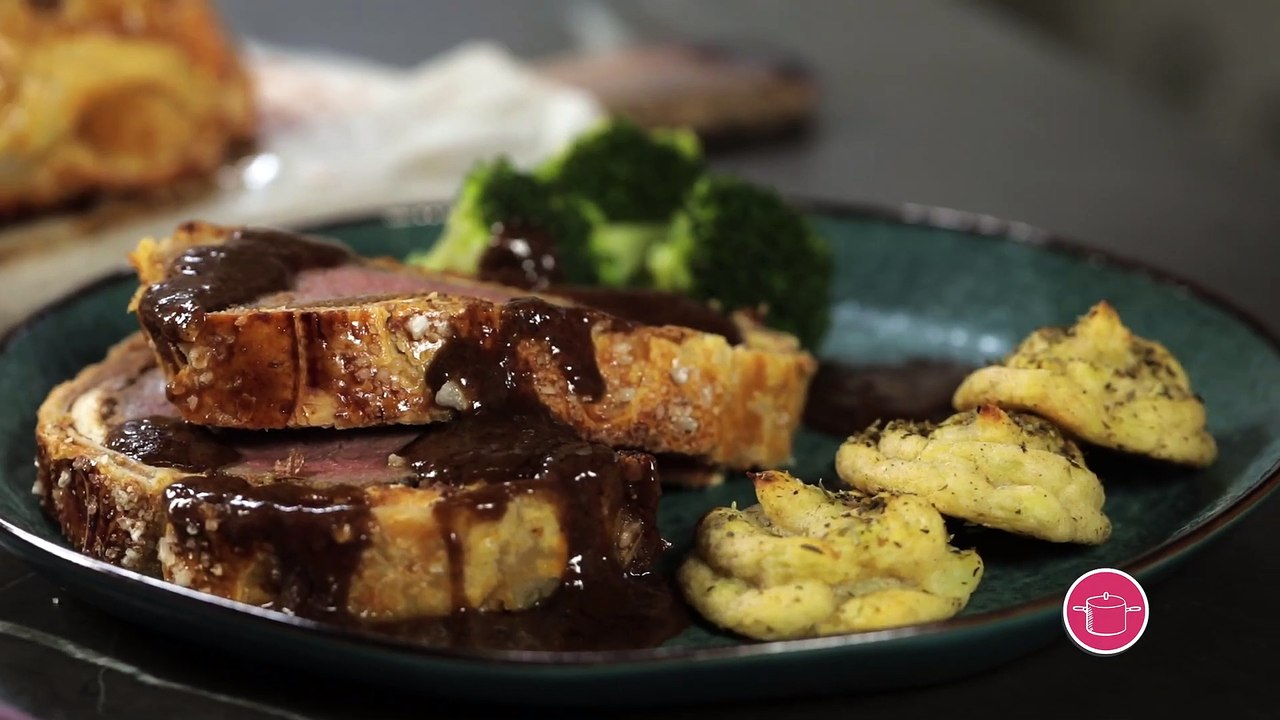 بالفيديو، البيف ويلينغتون فخامة المطاعم الانكليزية