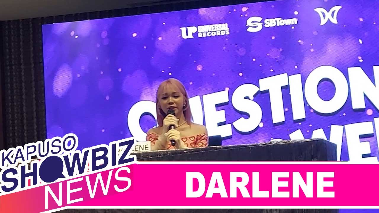 Kapuso Showbiz News: SBTown's Darlene, bakit umalis sa dating Ppop group na YGIG