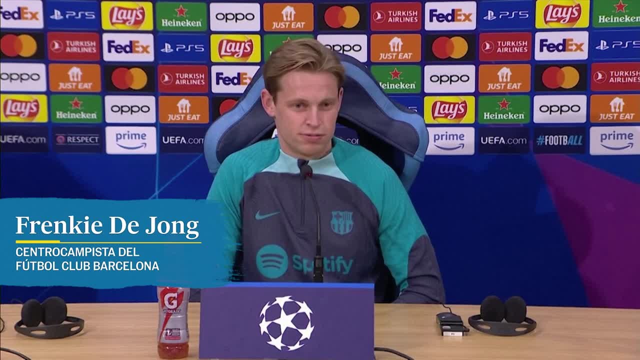 El monumental cabreo de Frenkie De Jong