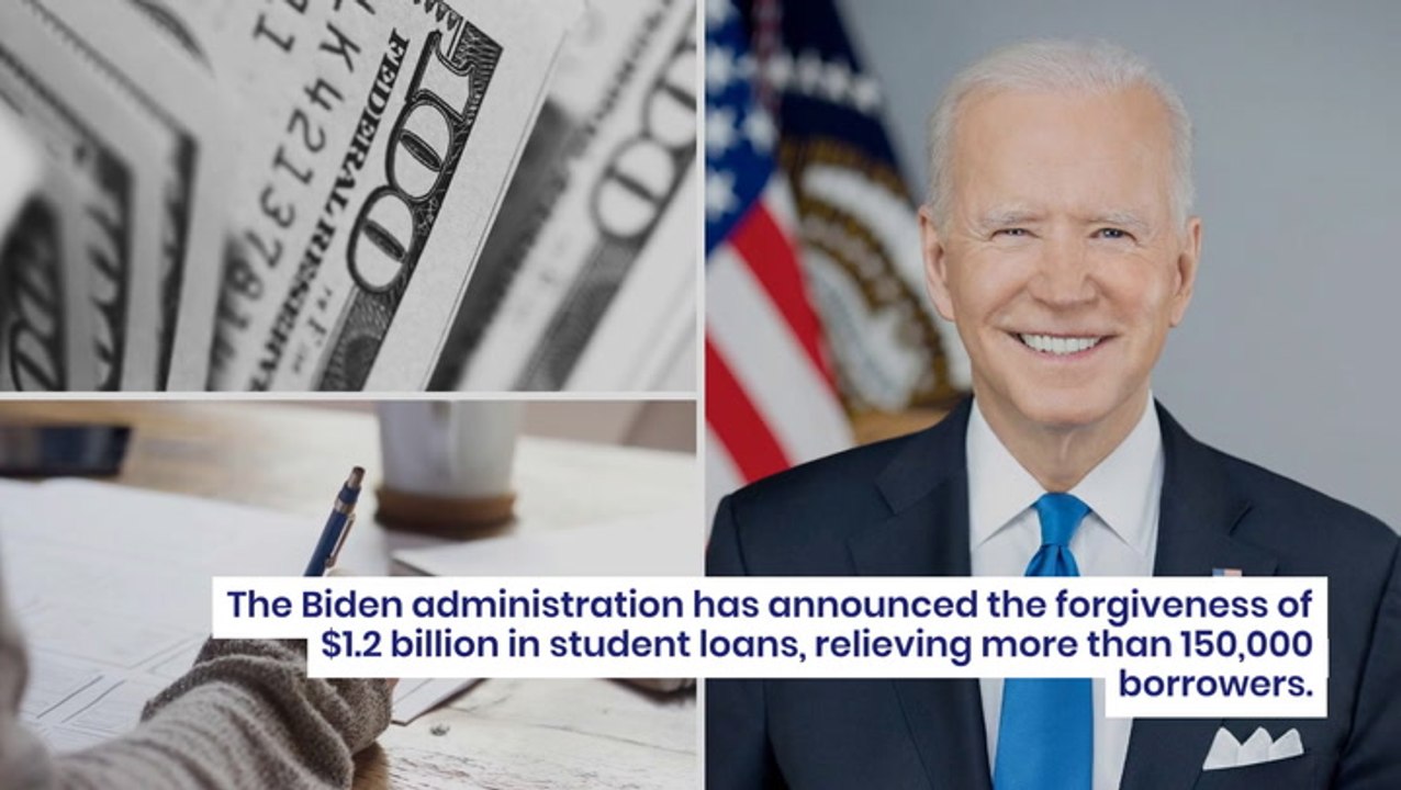 Biden Forgives $1.2B In Student Debt For 150K Borrowers Hit By Specific Issues