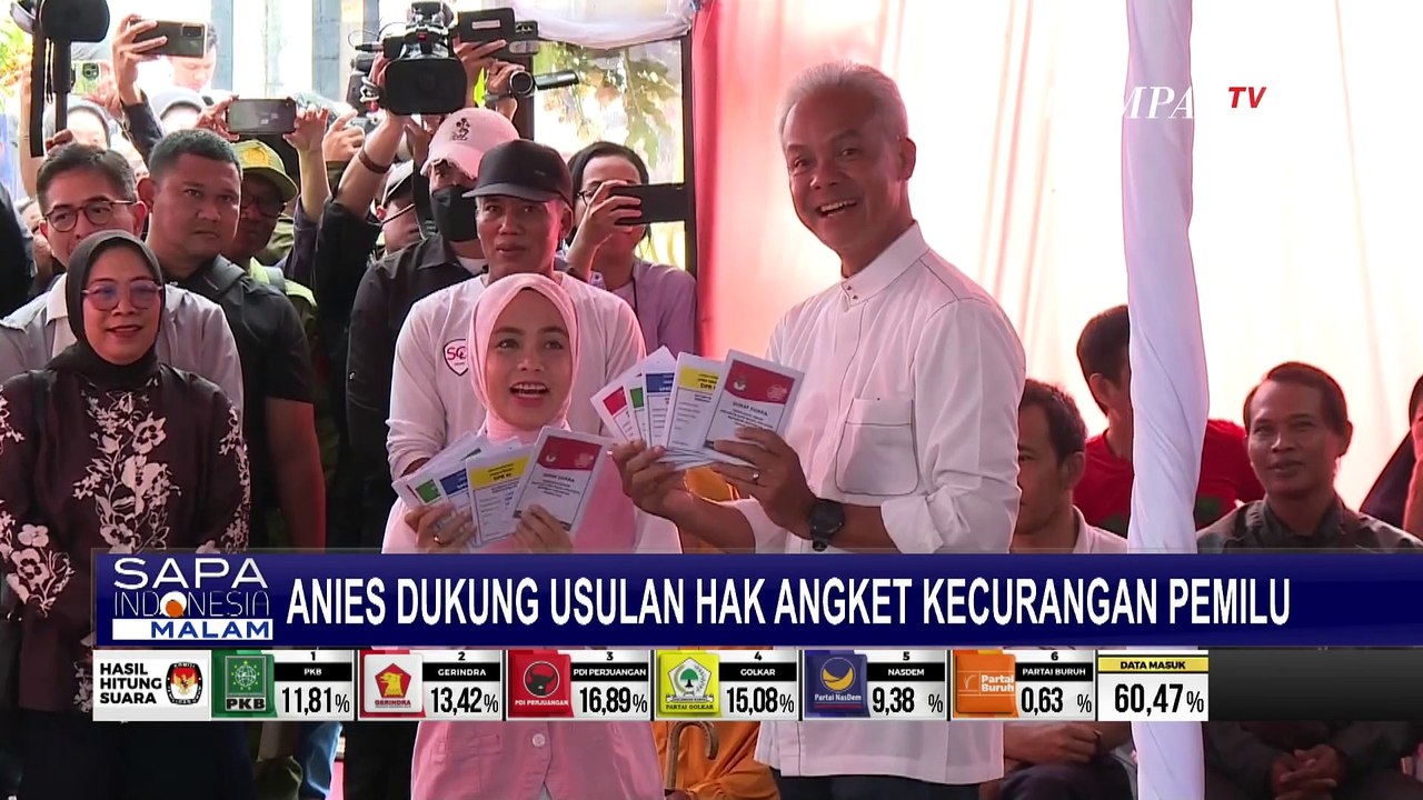 Wacana Hak Angket Kecurangan Pemilu Santer, Begini Kata Anies, Gibran, Ganjar, Jokowi