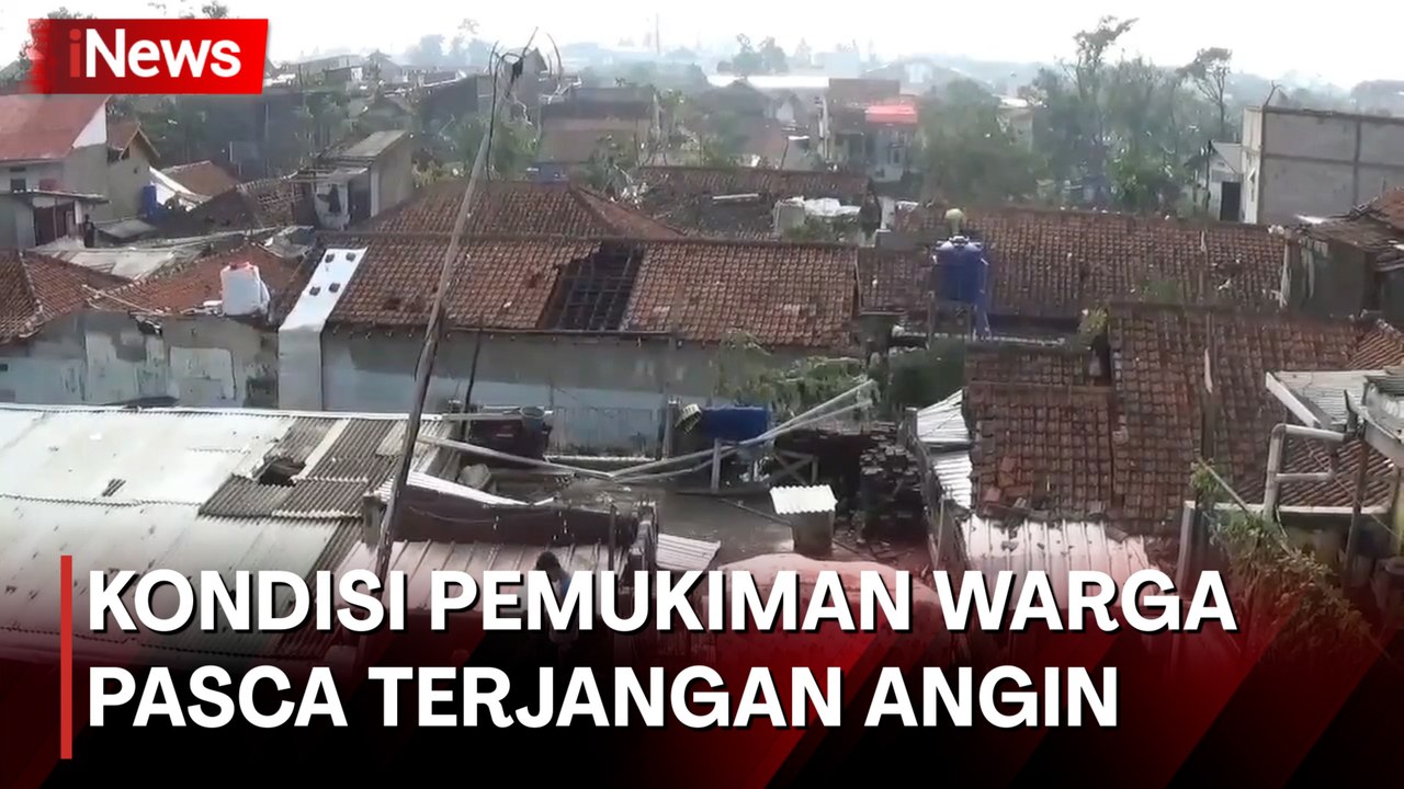 Begini Kondisi Pemukiman Warga Pasca Angin Puting Beliung di Bandung, Jawa Barat