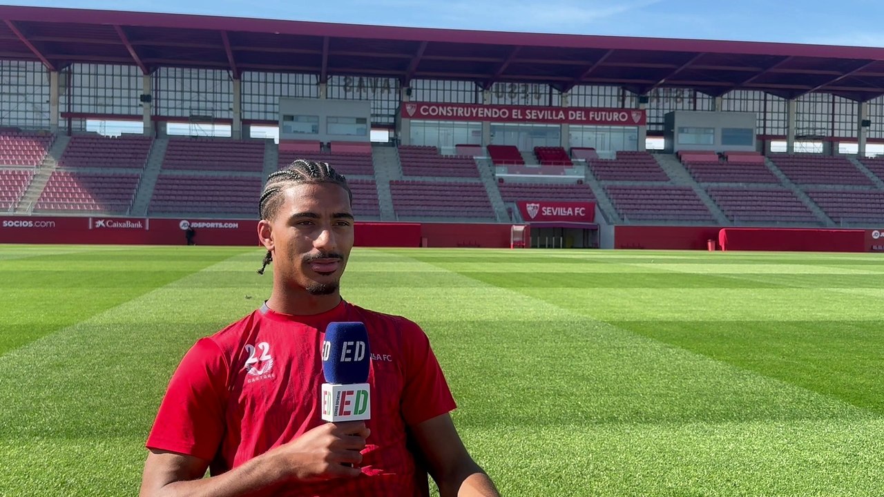 Loïc Badé, sobre el interés del Tottenham y su futuro en Sevilla