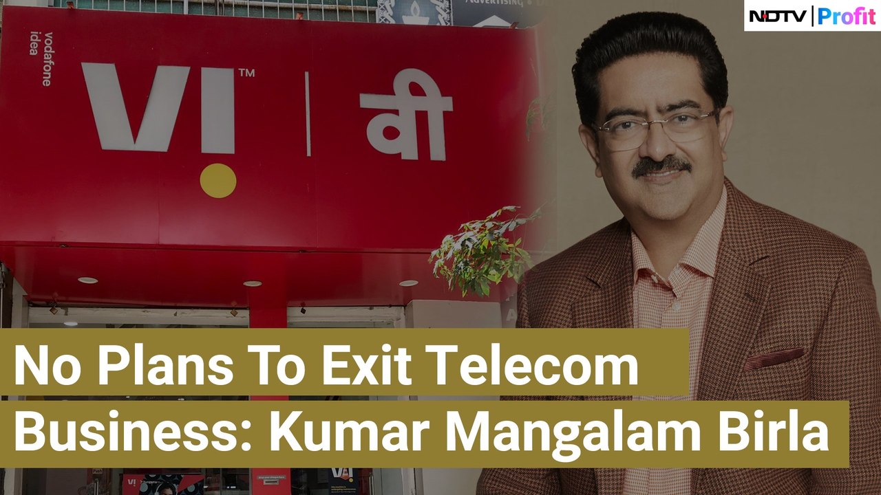 No Plans To Exit Telecom Business, Says Kumar Mangalam Birla | NDTV Profit