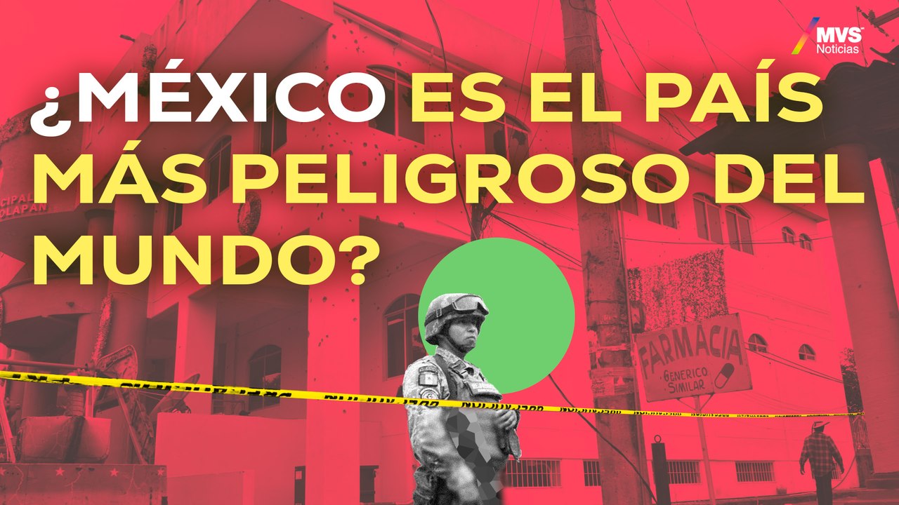 México ocupa la posición 16 en el ranking de las ciudades más peligrosas del mundo