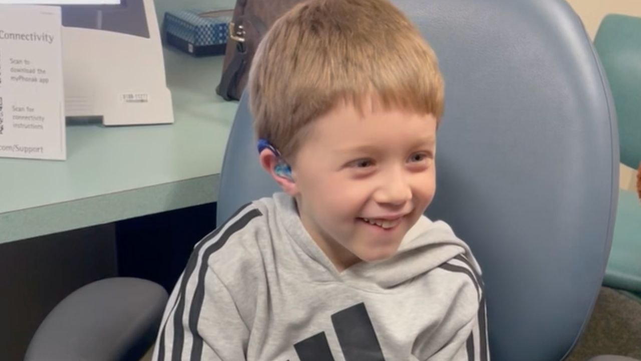 Boy Hears Mom Say 'I Love You' Clearly For First Time | Happily TV