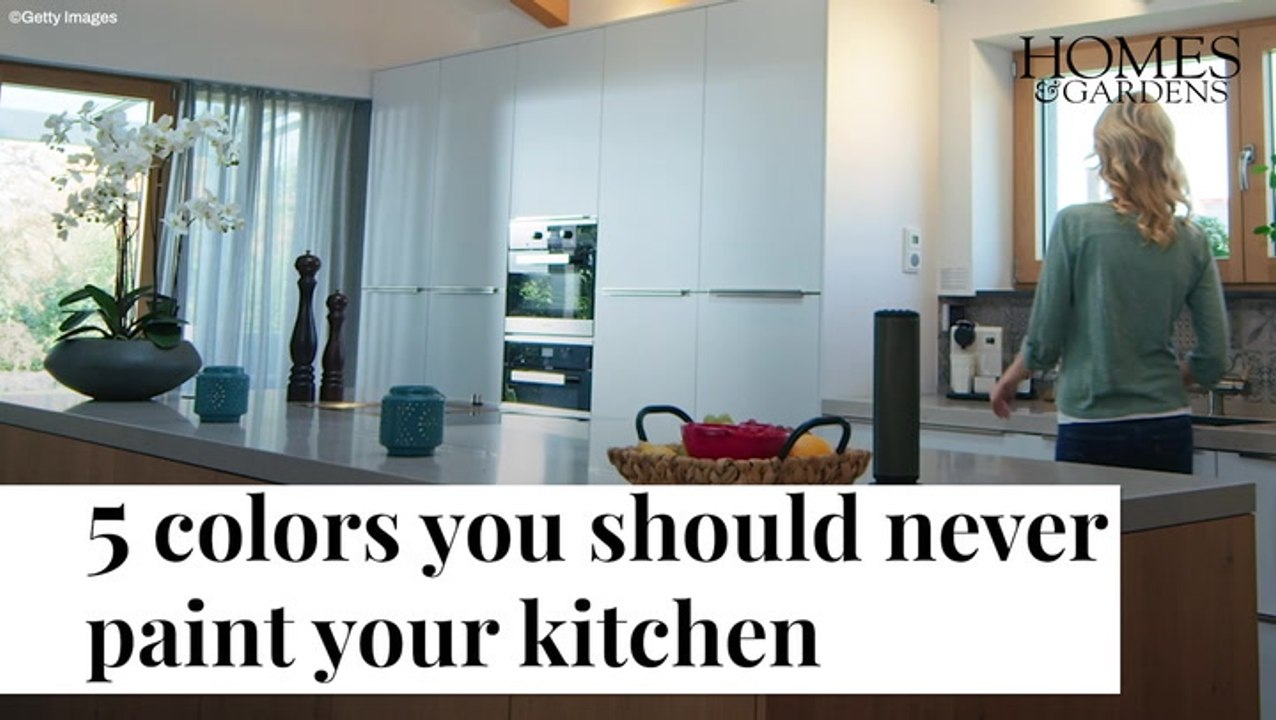 5 Colours You Should Never Paint Your Kitchen | Colors You Should Never Paint Your KitchenHomes & Gardens