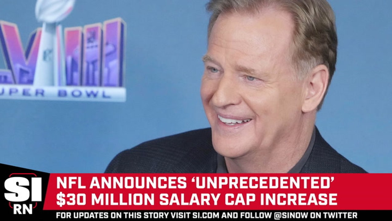 NFL Announces $30 Million Salary Cap Increase